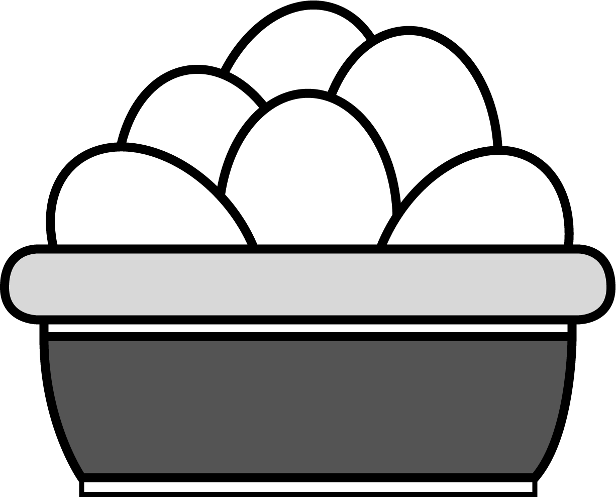 Basket of eggs